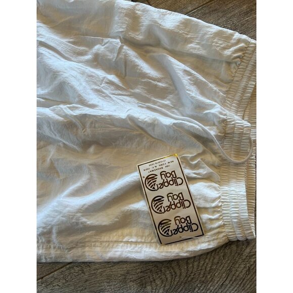 Clipper Bay Windbreaker Jacket Pants Nylon 90s NWT Small Retro 80s Vintage Y2K - Picture 9 of 13